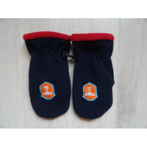 Cars wanten handschoenen fleece marineblauw 4 - 6 jaar