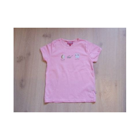 Fransa Girls T-shirt roze mt 128-134