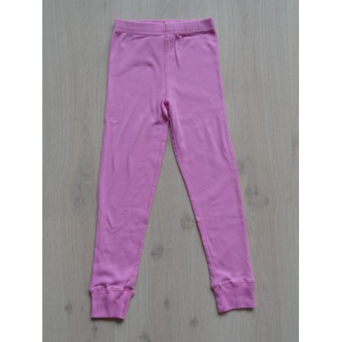 H&M lange legging roze mt 122/ 128