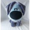 Woezel en Pip knuffel Woezel velours blauw 36 cm