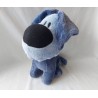 Woezel en Pip knuffel Woezel velours blauw 30 cm